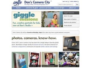 Dan's camera - Dan's Camera City is a member of PRO, an organization of independent photo retailers spanning the United States. Being part of a national buying group means you, our …